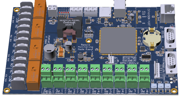 RMS-300v2 voltage monitor - EtherTek Circuits LTD